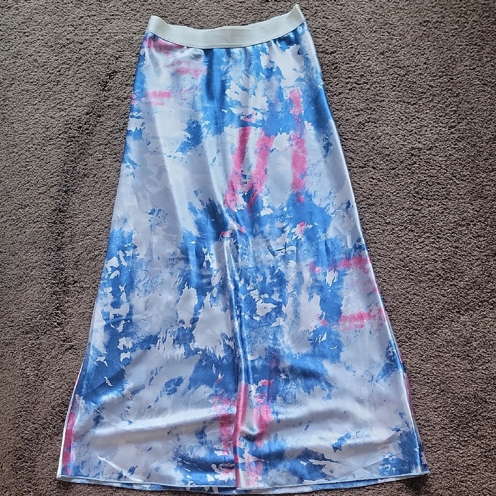 Tie-Dye Maxi Skirt